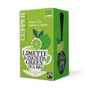 Cupper Limette & Ingwer Green Tea