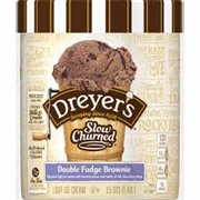 Dreyer's Double Fudge Brownie