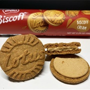 Lotus Sandwich Cookie Biscoff Cream