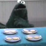 One of These Things With Cookie Monster