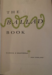 The Ballad Book (Macedward Leach, Ed.)
