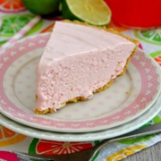 No-Bake Pink Lemonade Cheesecake Pie