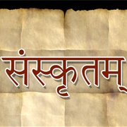 Sanskrit