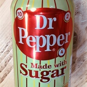 Dr Pepper Real Sugar Dose