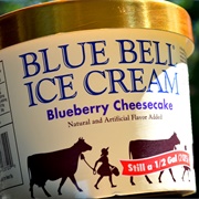 Blue Bell Blueberry Cheesecake Ice Cream