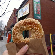 Bagel in Montreal