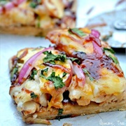 Apple Chicken Pizza