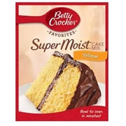 Betty Crocker Yellow Cake
