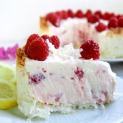 Coconut Raspberry Cheesecake