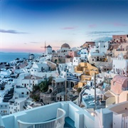 Watch the Sunset in Santorini