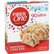 Fiber One Birthday Cake Bar