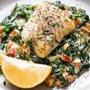 Flounder Florentine