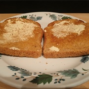 Toasted Wholemeal Bread With Butter