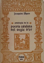 Poesia Del Segle D'Or (Diversos Autors)