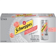 Schweppes Sparkling Water Pink Grapefruit
