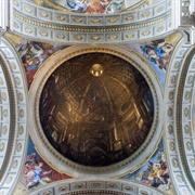 Dome Illusion Painting, Rome, Italy