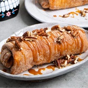 Pineapple Cheesecake Chimichangas