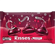 HERSHEY's KISSES Holiday Milk Chocolate With Cherry Cordial Crème Candy
