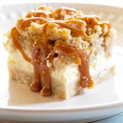 Caramel Apple Cheesecake Bars
