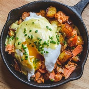 Smoked Salmon Hash