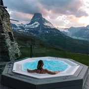 Hot Tub in Zermatt, Switzerland