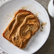 Toast With Almond Butter