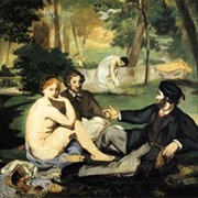 Édouard Manet Painting the Luncheon on the Grass 1863