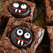 Mint Vampire Brownies
