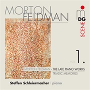 Morton Feldman the Late Piano Works Volume 1
