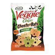 Garden Veggie Chips Ghosts + Bats