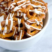 Cinnamon Roll Pretzels