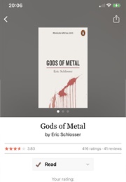 Gods of Metal (Eric Schlosser)