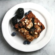 Blackberry Oatcake
