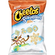 White Cheddar Snowflake Cheetos
