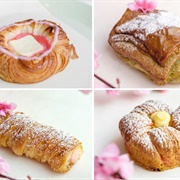 Cherry Blossom Pastry