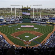 Kansas City Royals- Kauffman Stadium