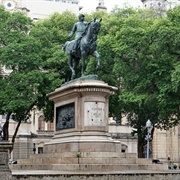 Equestrian Statue of General Osorio, Praça XV De Novembro, Rio, Brazil