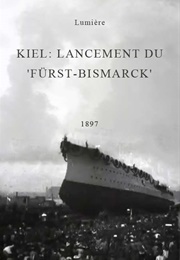 Kiel: Lancement Du 'Fürst-Bismarck' (1897)