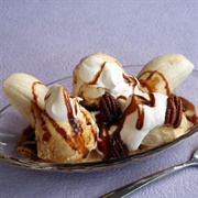 Banana Split With Butterscotch