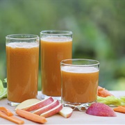 Ginger Celery and Carrot Juice