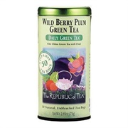 The Republic of Tea Wild Berry Plum Green Tea
