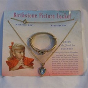 Birthstone Picture Locket