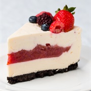 Cherry Pie Filled Cheesecake