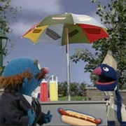 Grover Sells Hot Dogs
