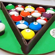 Pool Shark Cupcakes