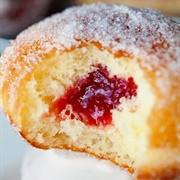 Strawberry Jelly Donuts