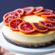 Blood Orange Cheesecake