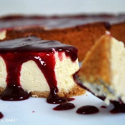 Boysenberry Cheesecake
