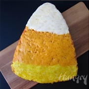 Candy Corn Cheese Bread