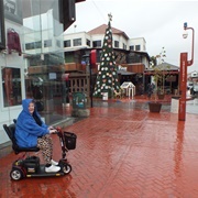 Navigating Curb Cuts in the Rain, Ensenada